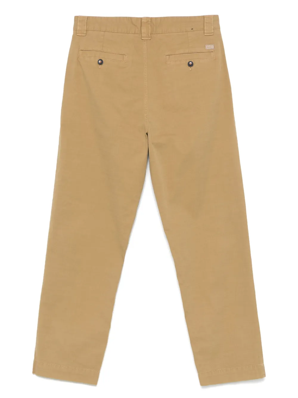 BOSS straight-leg chino trousers - Beige