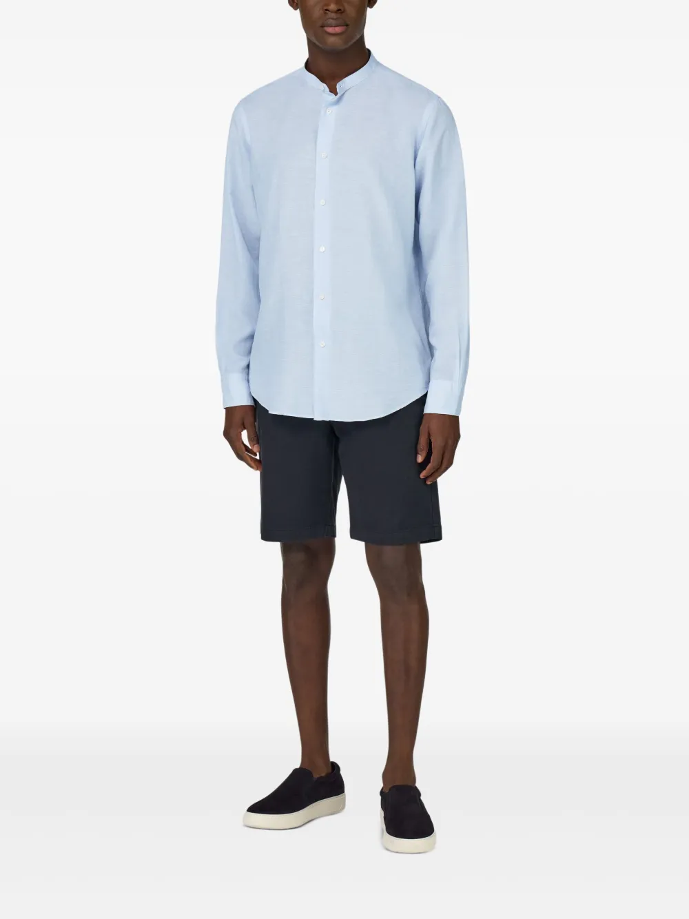 Boggi Milano band-collar shirt | Image 2