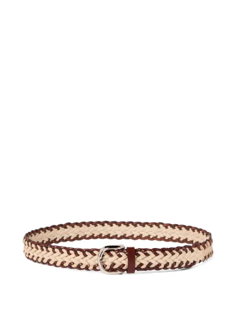 Brunello Cucinelli braided belt 