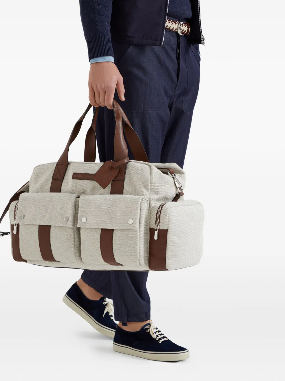 Brunello Cucinelli water-resistant leisure bag | Image 2