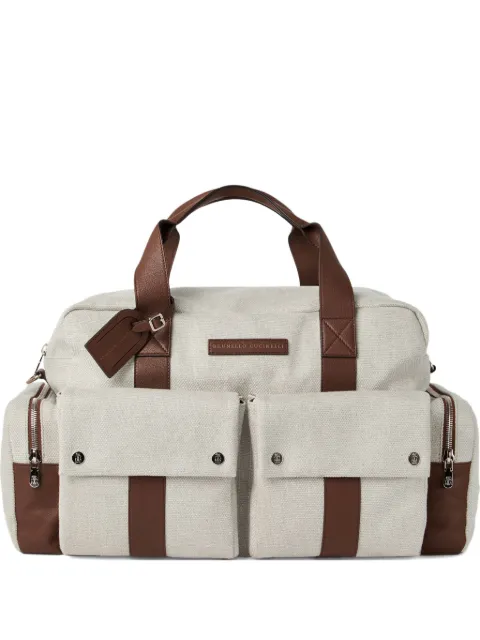 Brunello Cucinelli water-resistant leisure bag