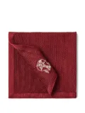 Brunello Cucinelli knit pocket square - Red