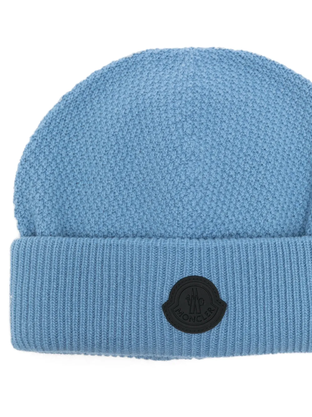 Moncler wool beanie - Blauw