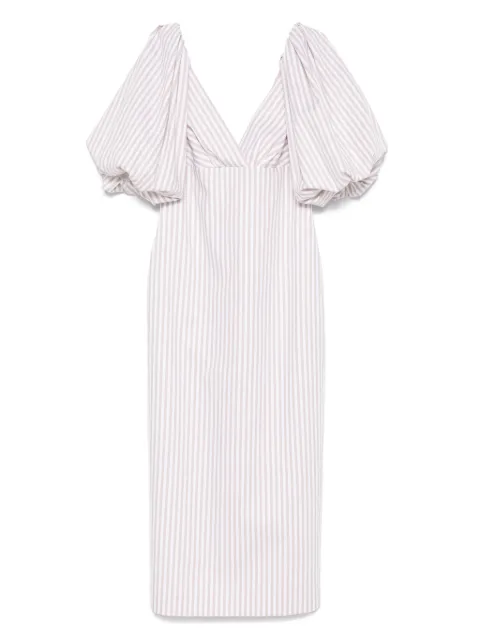 LUISA SPAGNOLI cotton midi dress