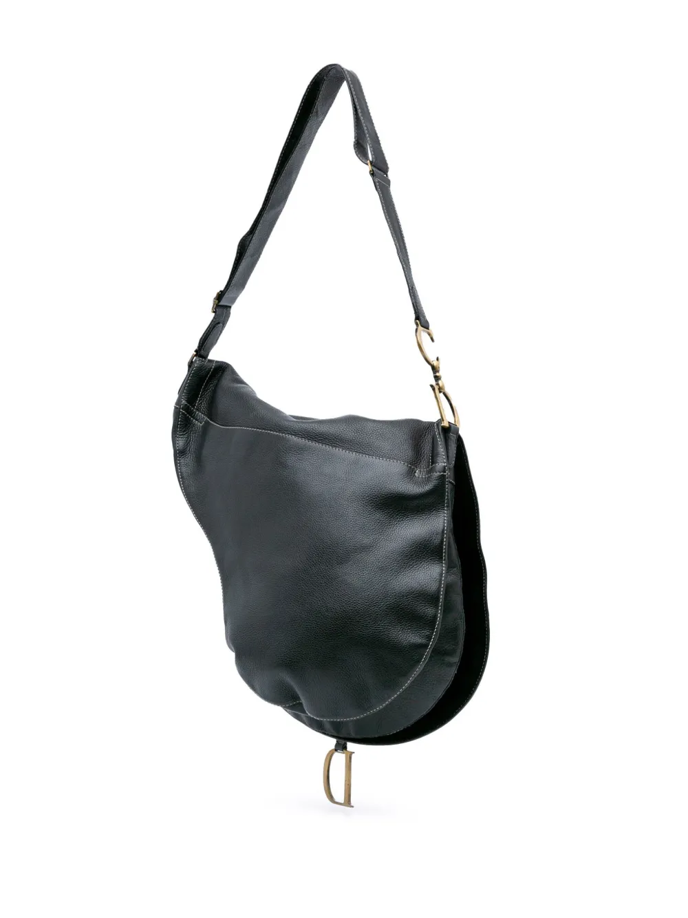 Christian Dior Pre-Owned 2002 Leather Baudrier Saddle Bag crossbody bag | Pre-Owned | Image 2
