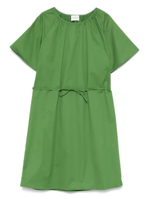 Closed poplin short dress 
