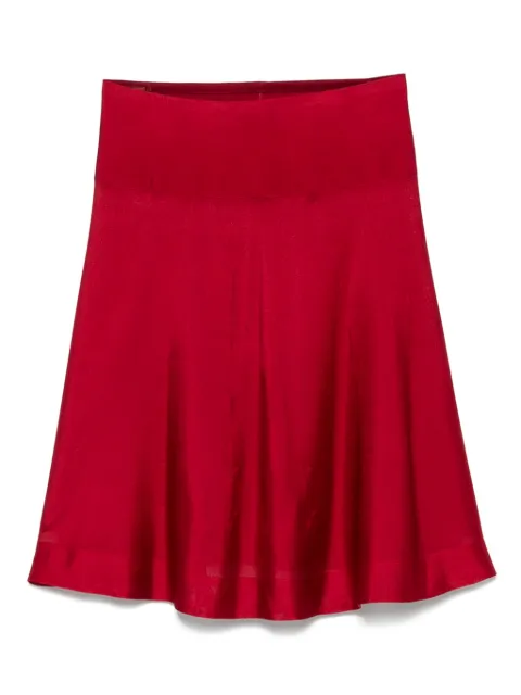 Alaïa Pre-Owned 2010s jersey mini skirt