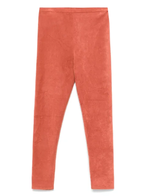 Alaïa Pre-Owned 2010s velvet leggings