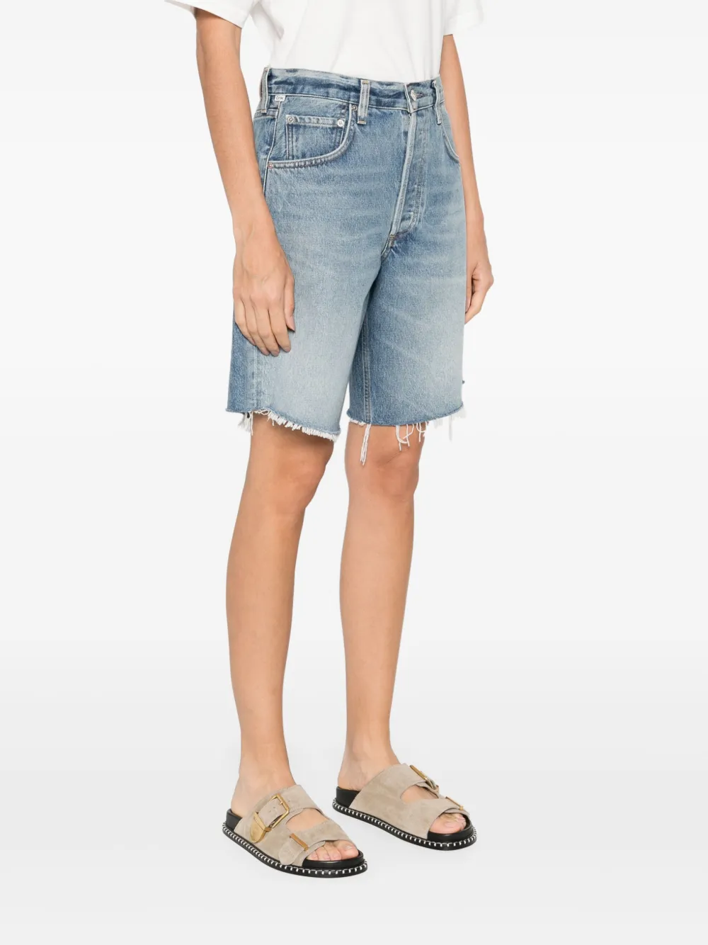 Citizens of Humanity Spijkershorts Blauw
