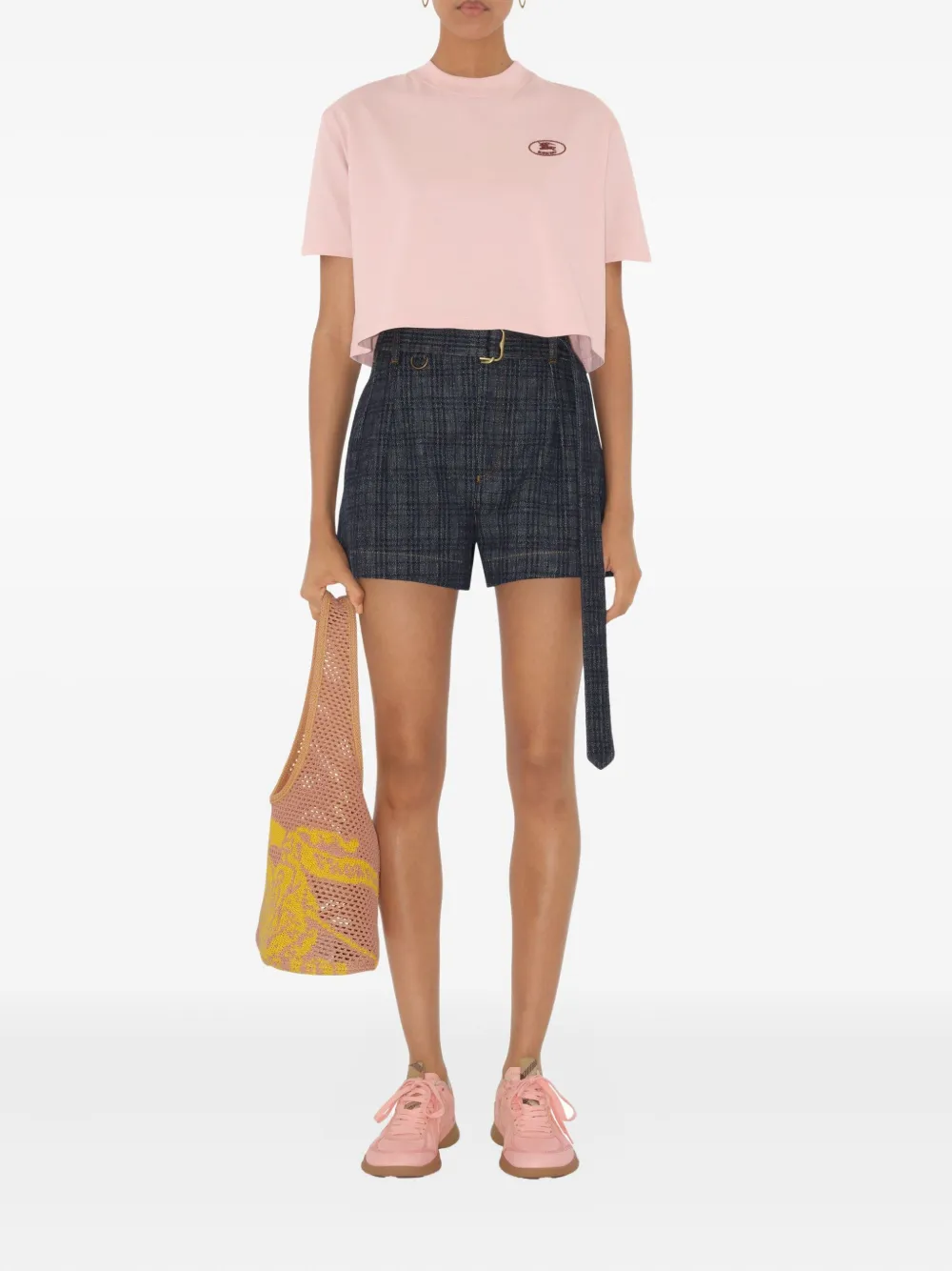 Burberry Katoenen T-shirt BOUQUET
