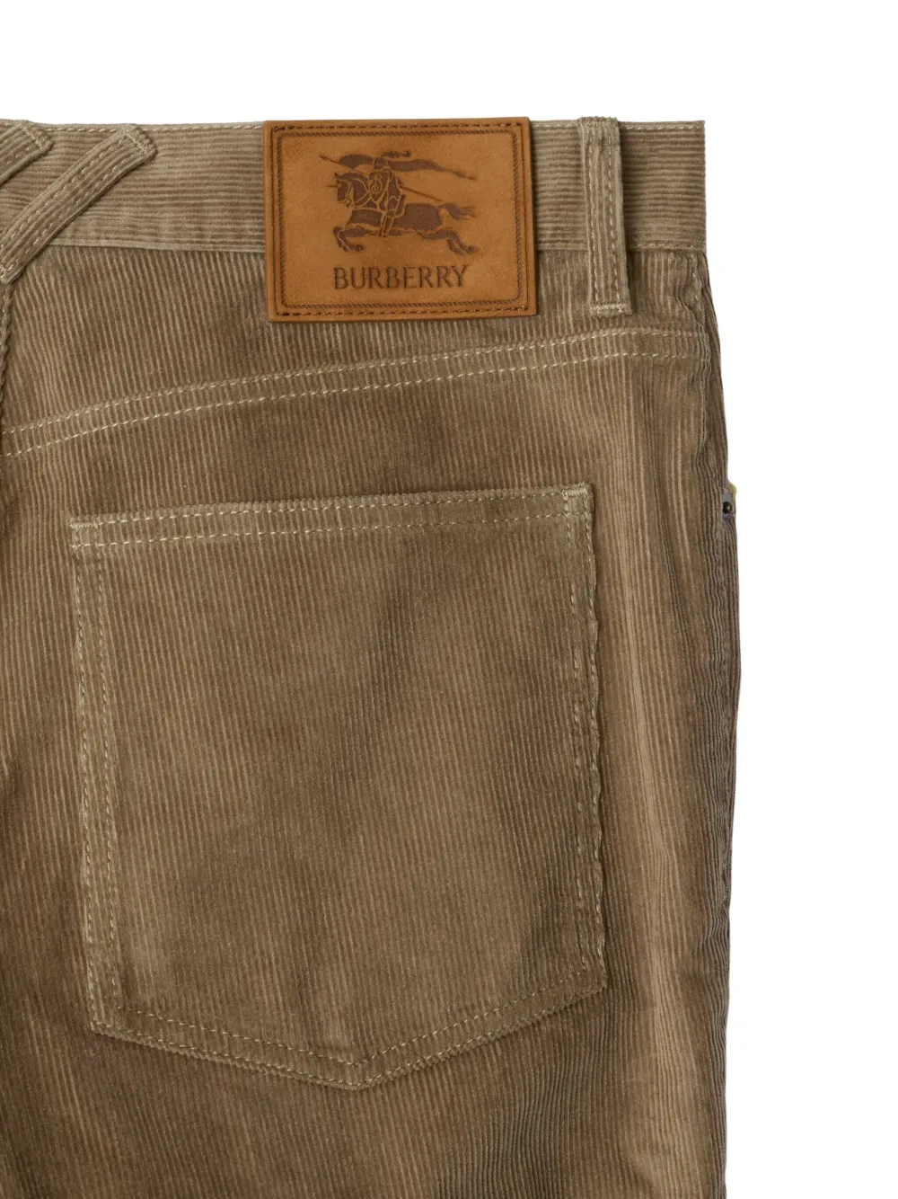 Burberry corduroy trousers | Regular-Fit & Straight Leg Pants | Image 2