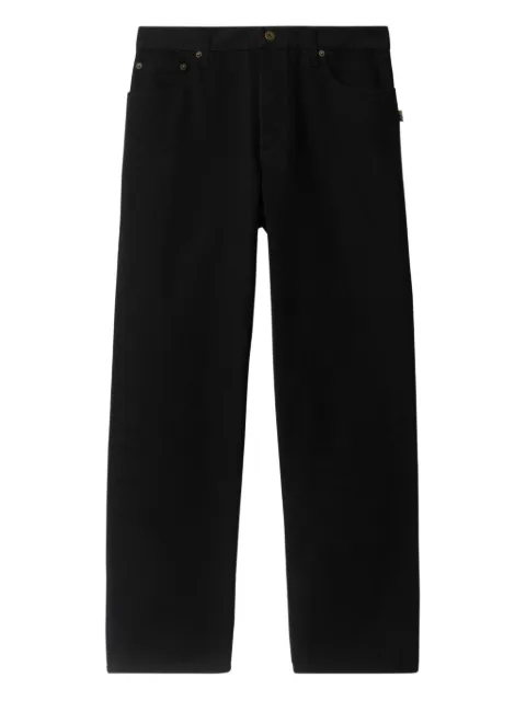 Burberry jeans con aplique EKD
