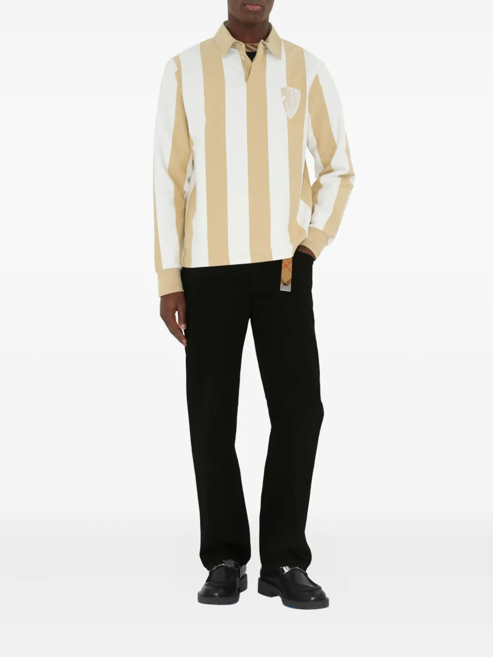Burberry Jeans met EKD-applicatie - Zwart