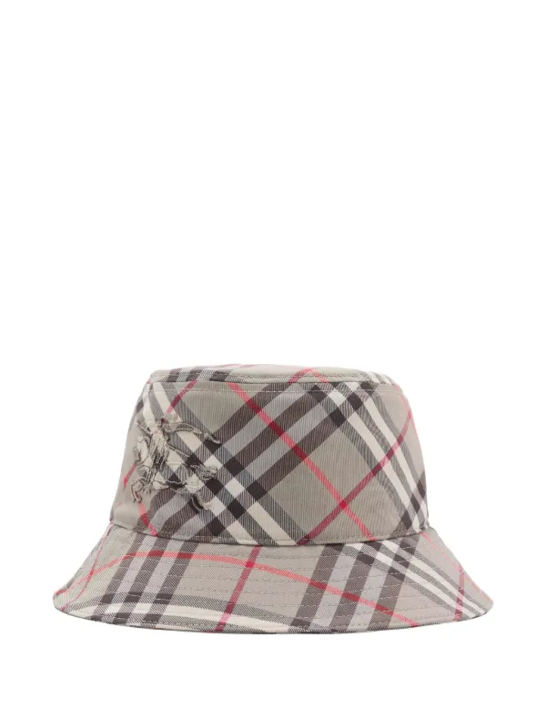Burberry チェック柄 バケットハット Burberry チェック柄 バケットハットL