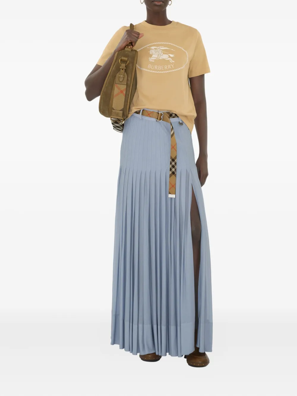 Burberry playera de algodón con estampado Knight | Playeras y jerséis | Image 2