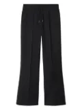 Burberry checked-trim track pants - Black