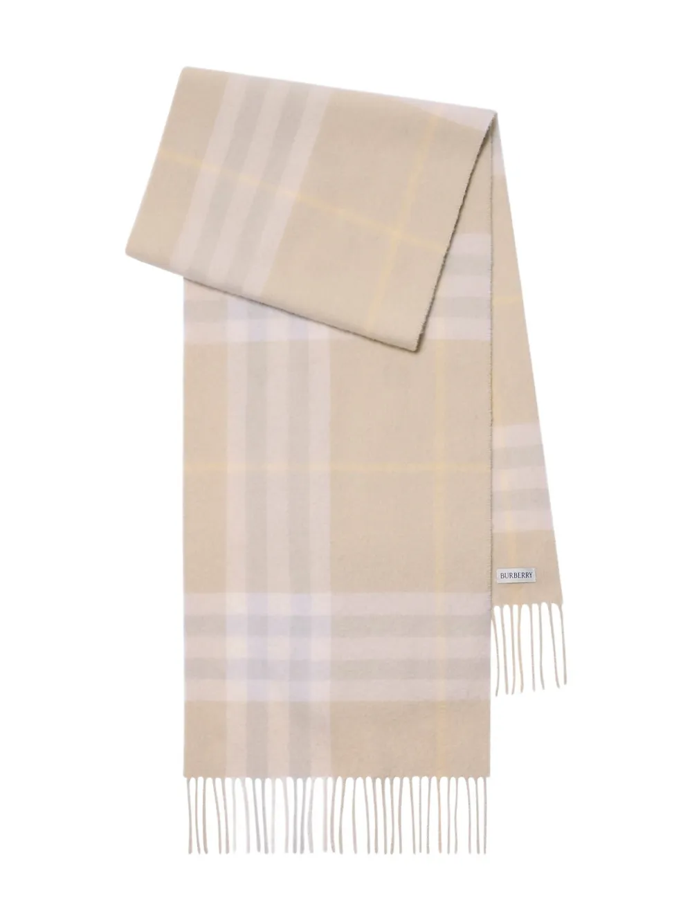 Burberry Checked Cashmere Scarf