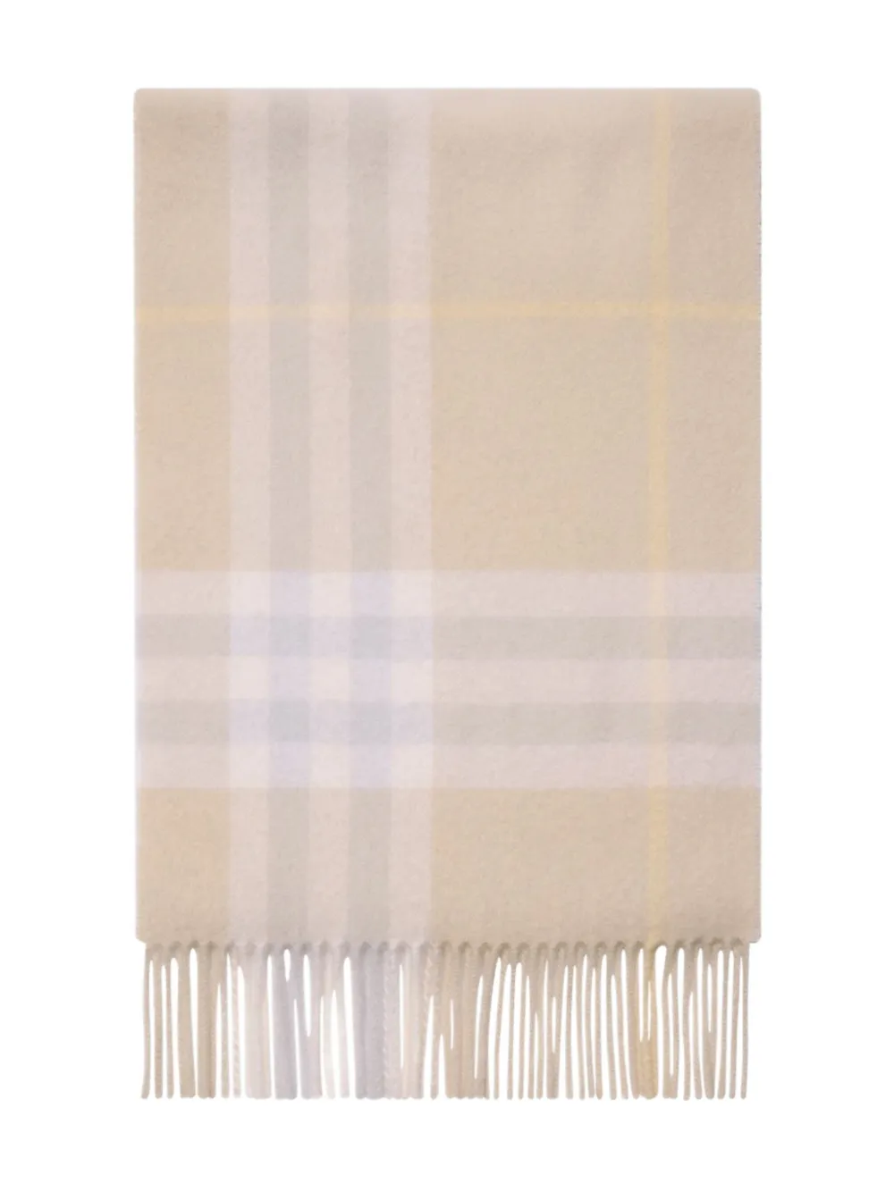 Burberry checked cashmere scarf | Men | Image 2
