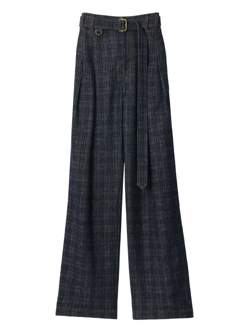 Burberry Jeans met wijde pijpen Blauw
