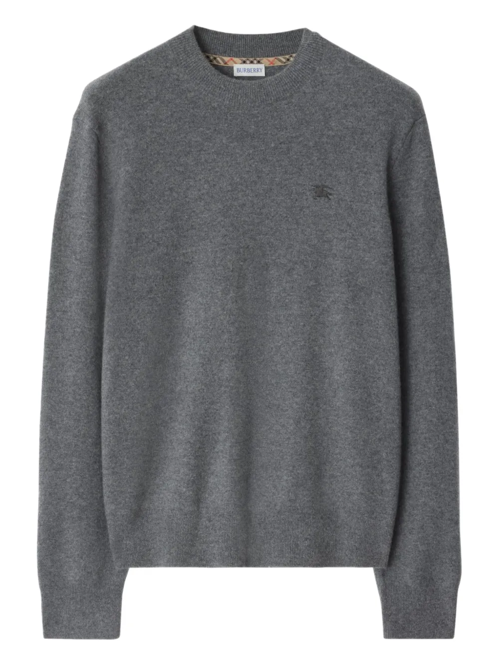 Burberry Sweater met logo Grijs