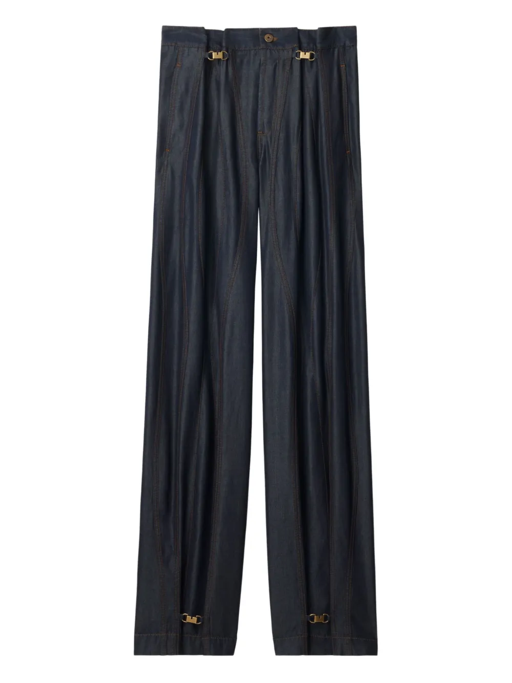 panelled jeans