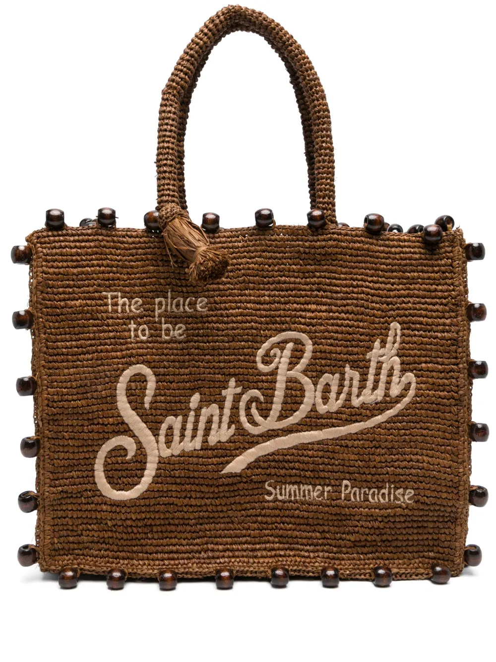 MC2 Saint Barth Vanity ハンドバッグ - ブラウン MC2 Saint Barth Vanity ハンドバッグ - ブラウン