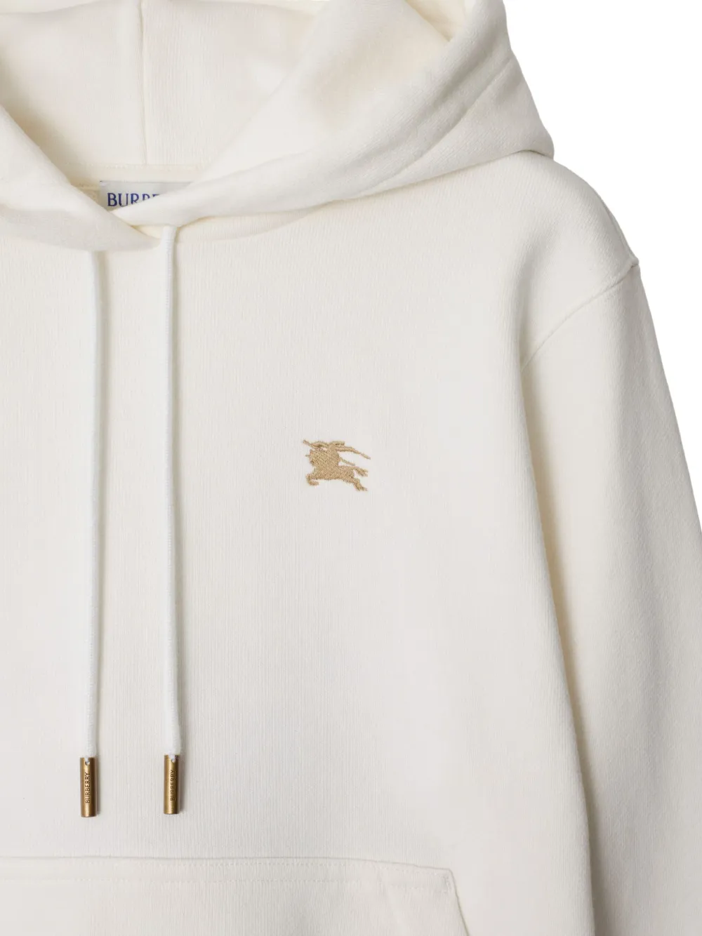 Burberry EKD katoenen hoodie Wit