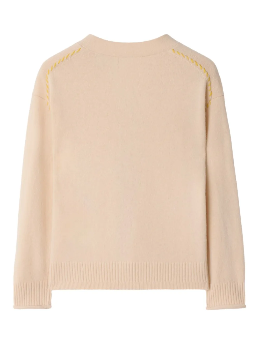 Burberry Kids Vest met logopatch Beige