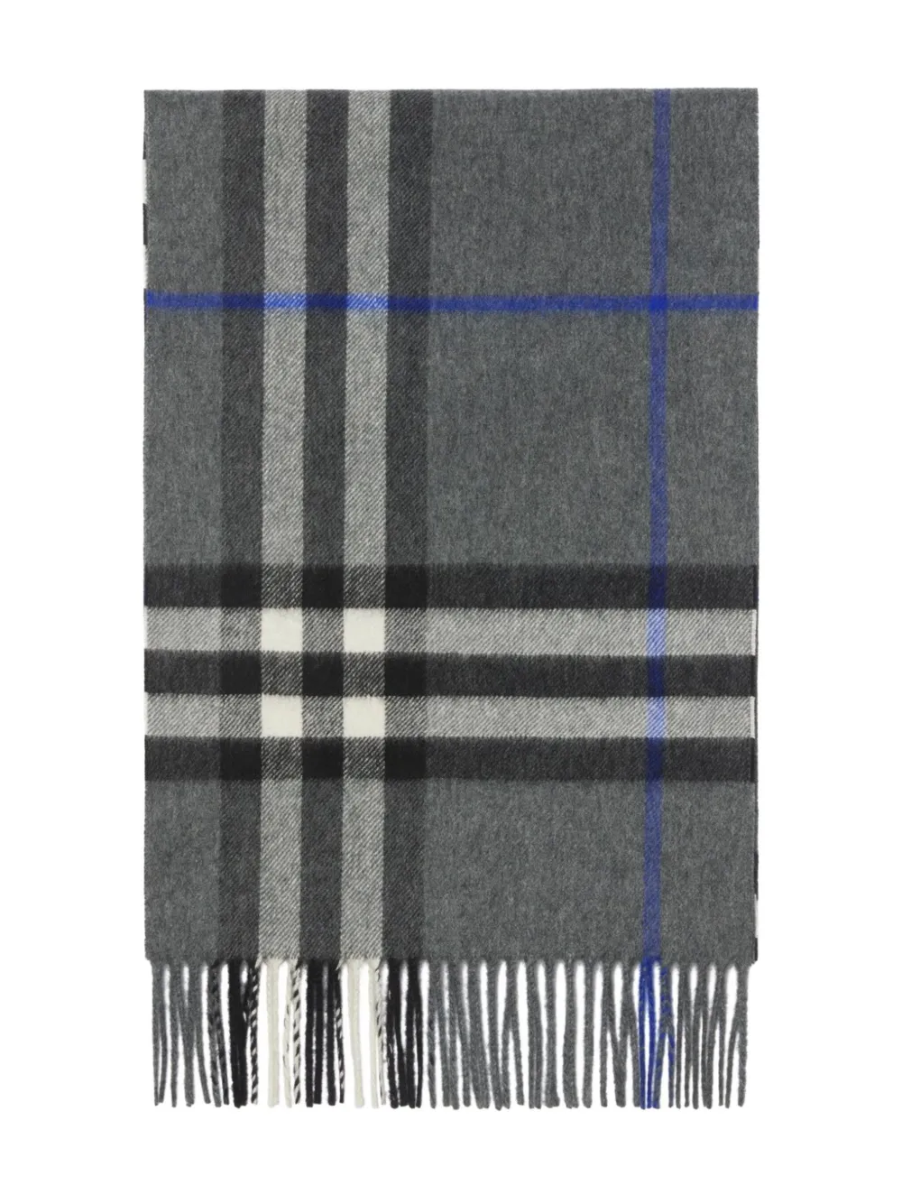 Burberry checked cashmere scarf | Men | Image 2