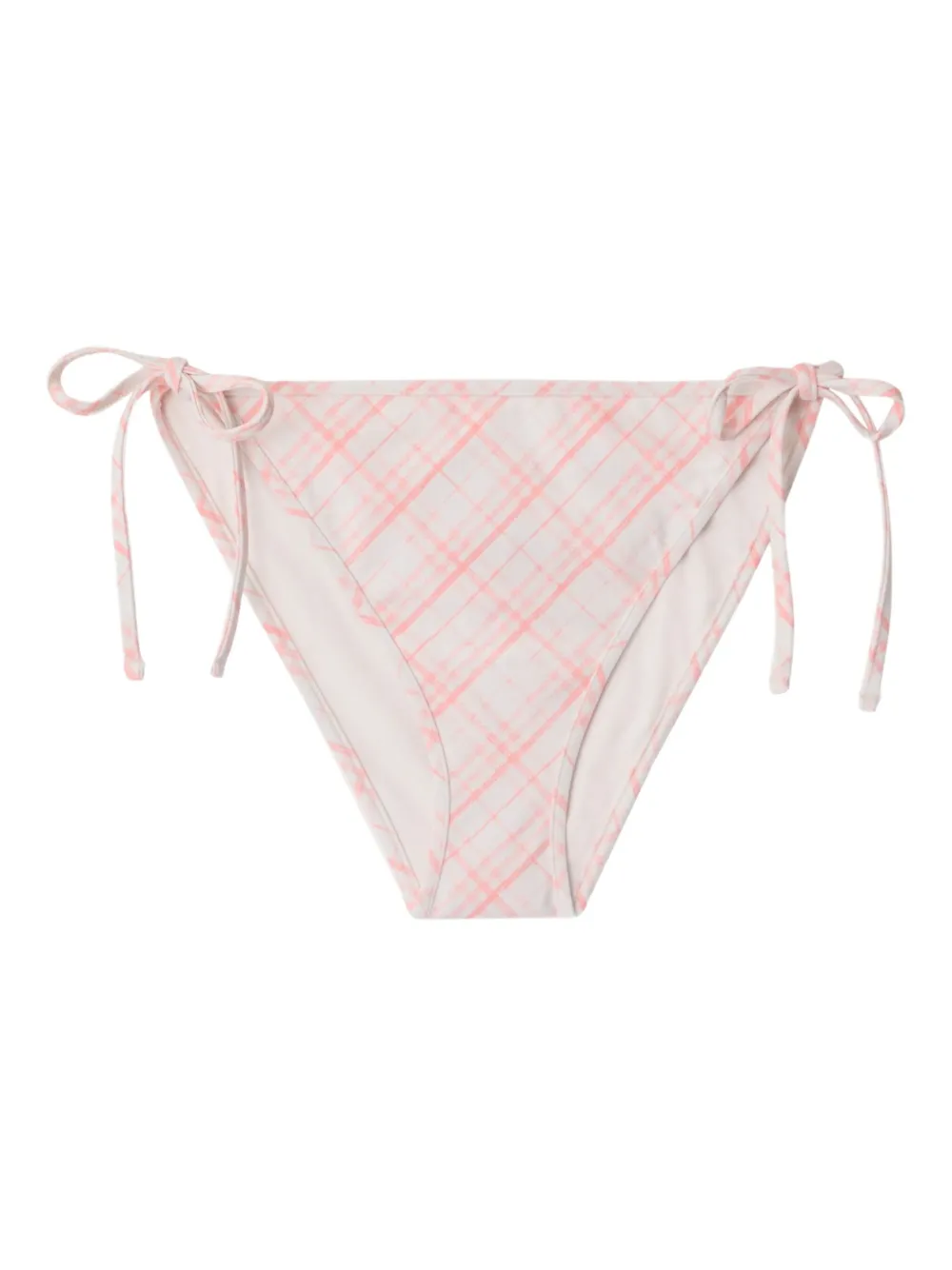 Burberry Geruite bikinislip Roze