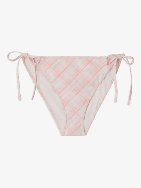 Burberry Calcinha de biquíni xadrez