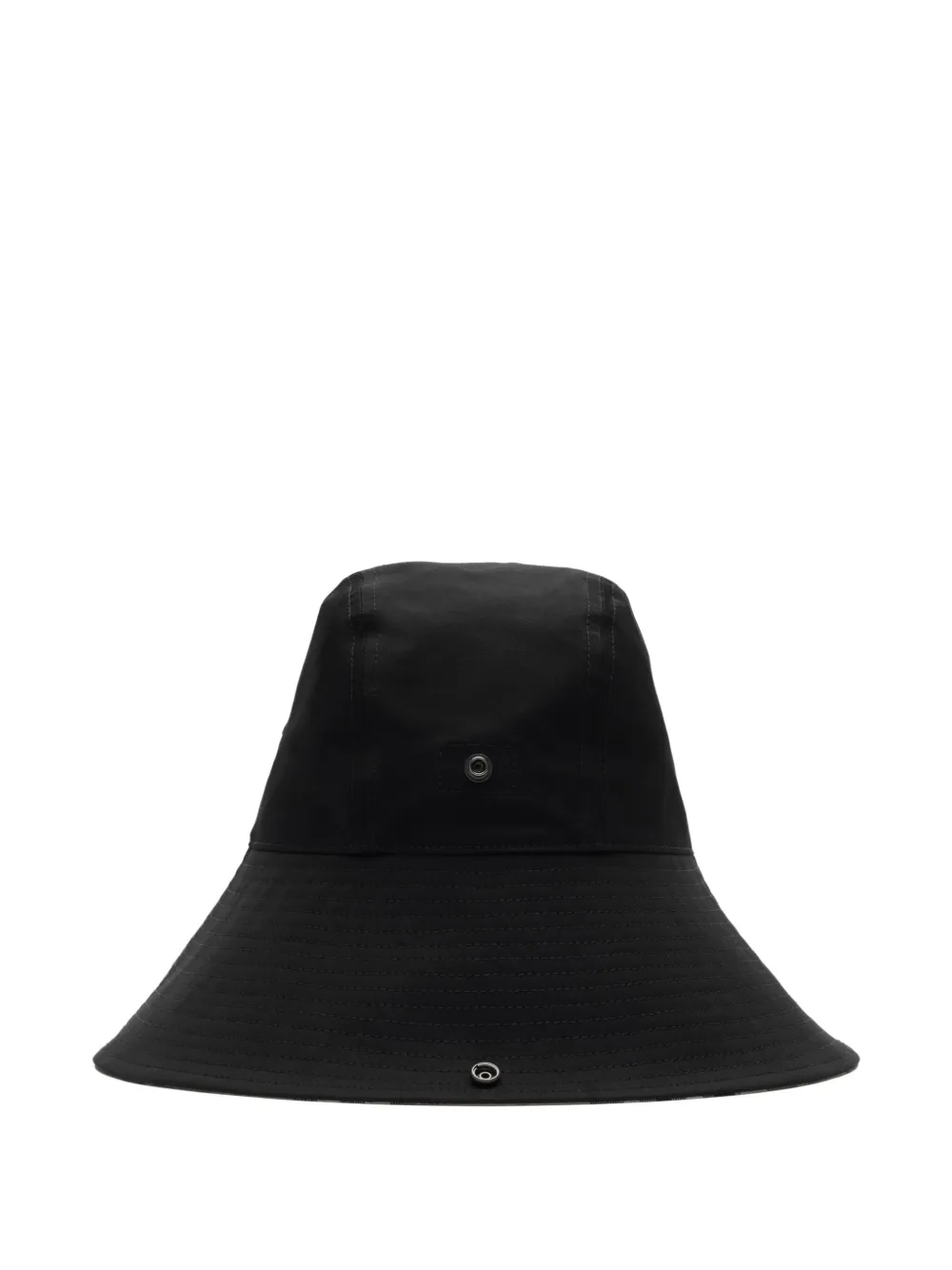 Burberry Check Brim Gabardine Hat