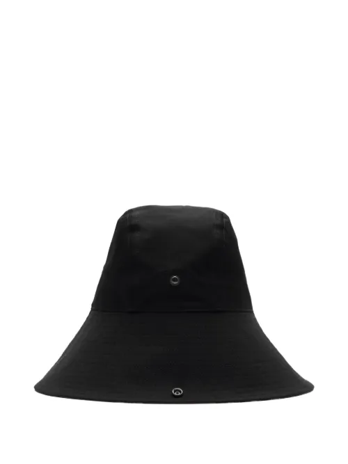 Chapeau en gabardine à bord à carreaux - Burberry - Modalova