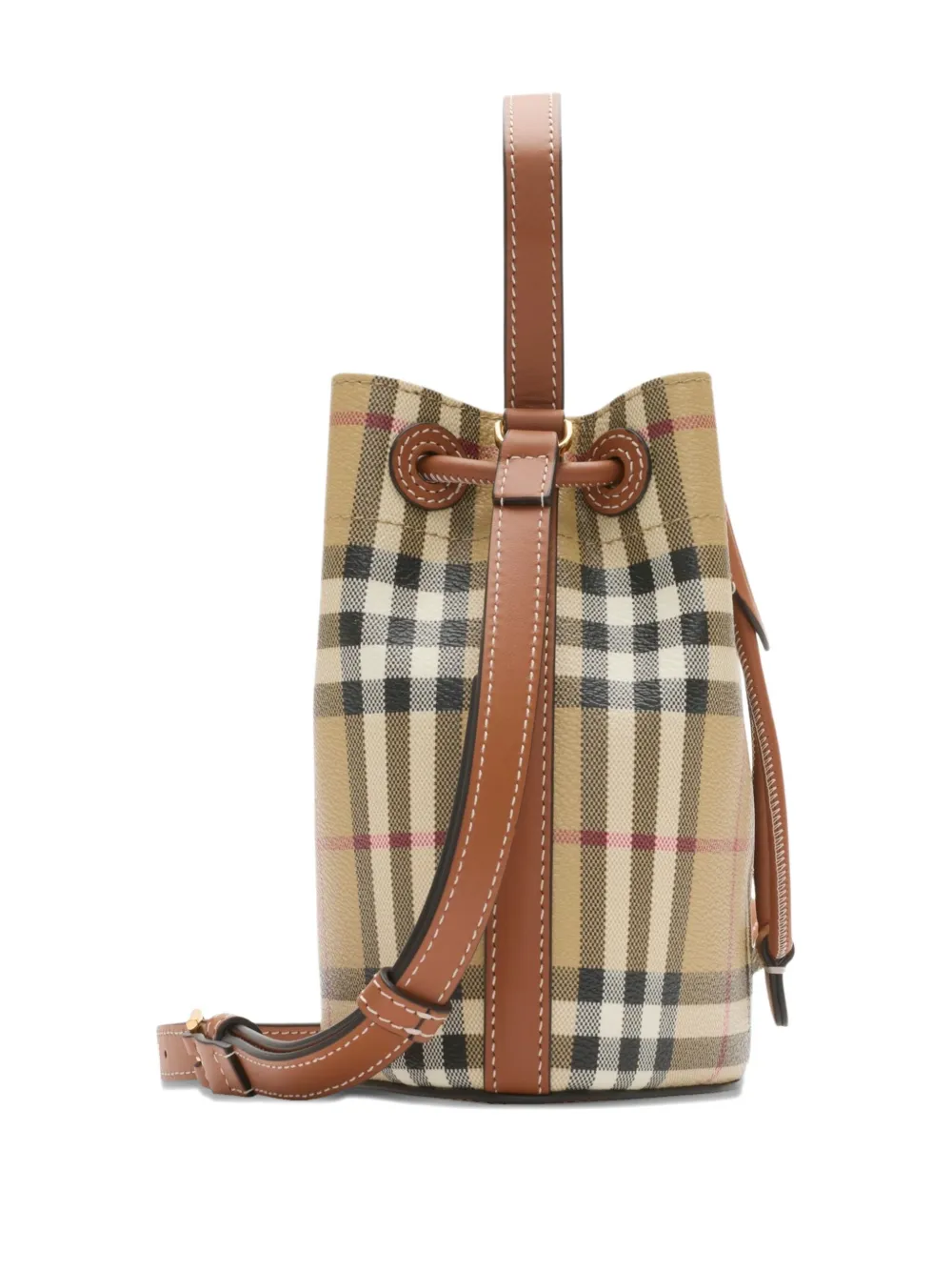 Burberry TB kleine bucket-tas Beige