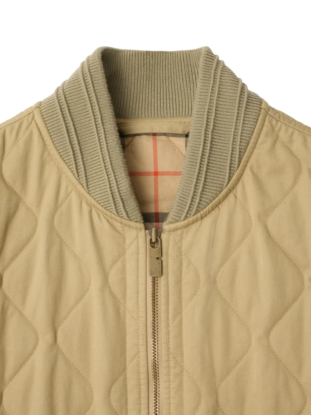 Burberry Gabardine bodywarmer Beige