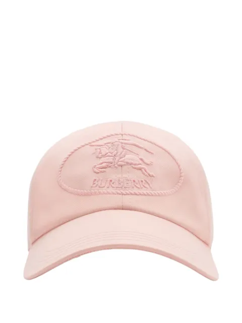 Burberry Knight Stamp gabardine baseball cap