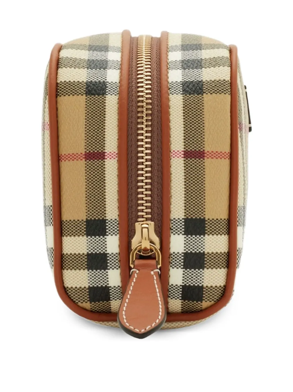 Burberry Kleine geruite buidel Beige