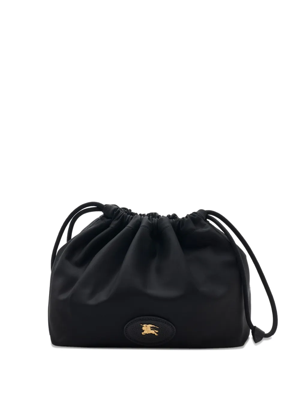 Burberry Equestrian Knight kleine tas Zwart