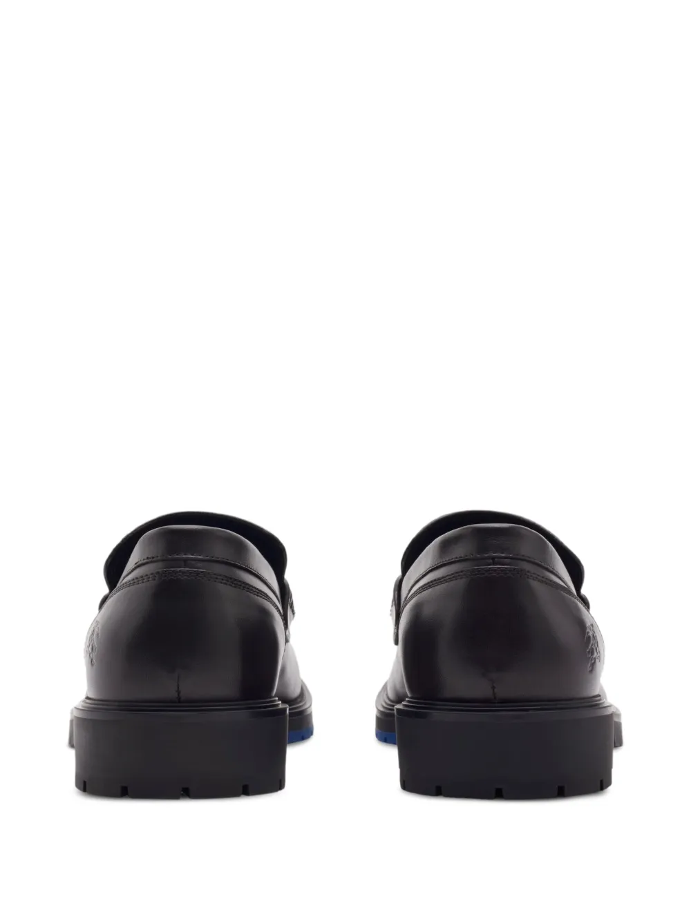 Burberry leather Rogue loafers Black