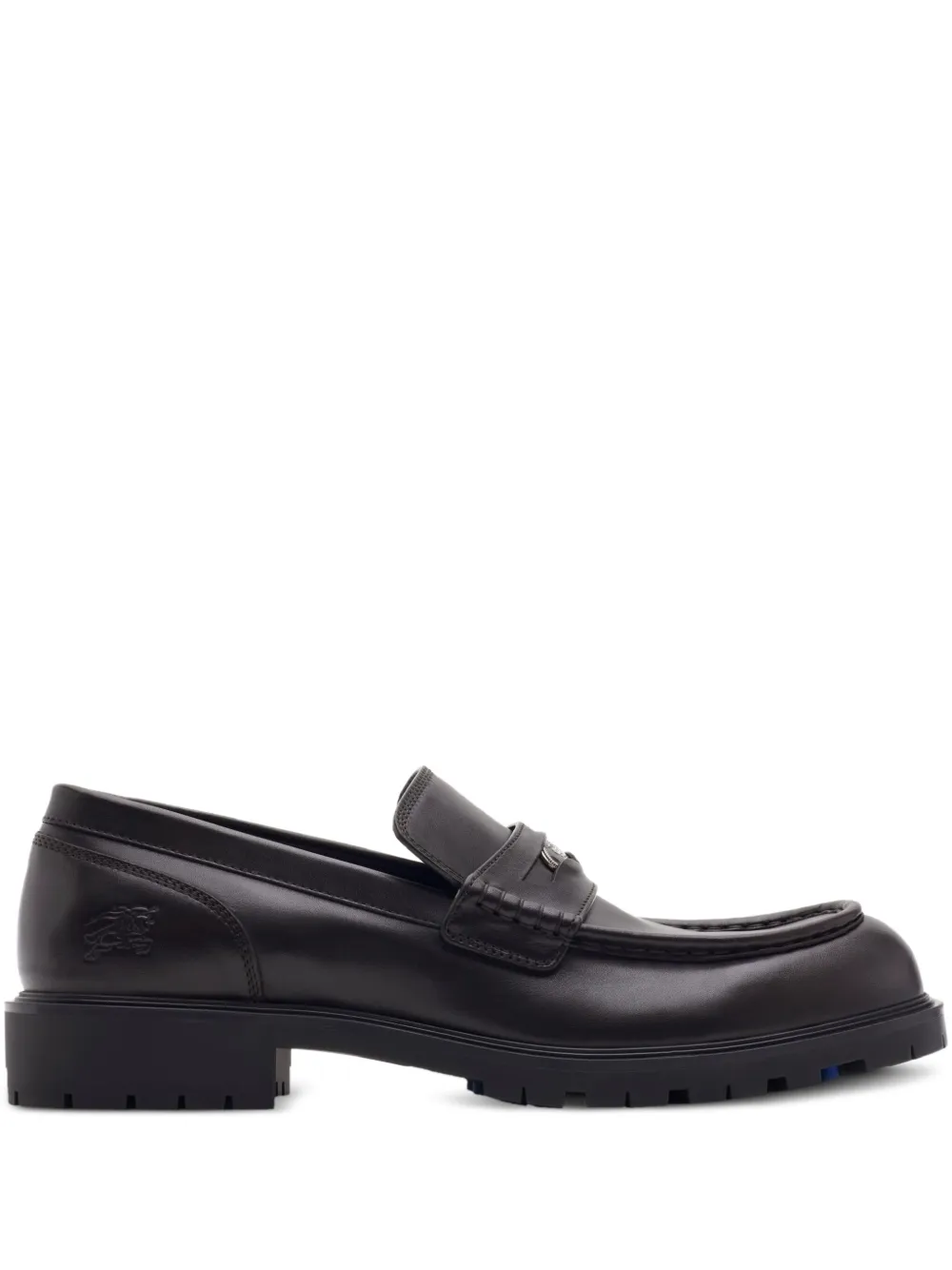 Burberry leather Rogue loafers Black
