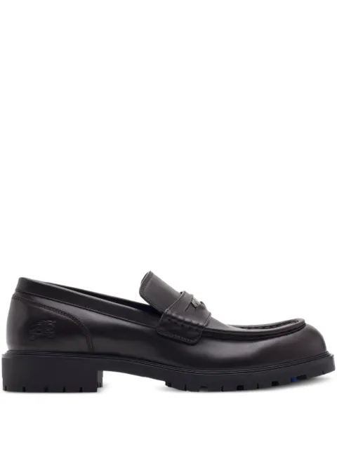 Burberry leather Rogue loafers