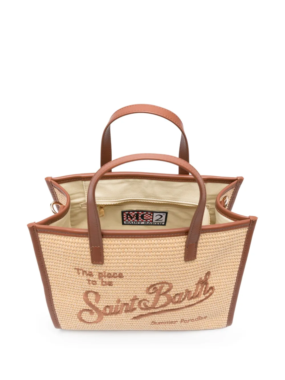 MC2 Saint Barth Vivian shopper Beige