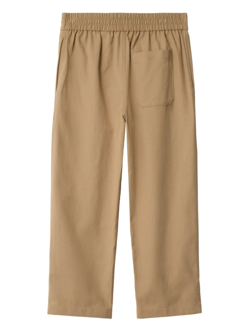 Burberry Kids Broek met logo Beige