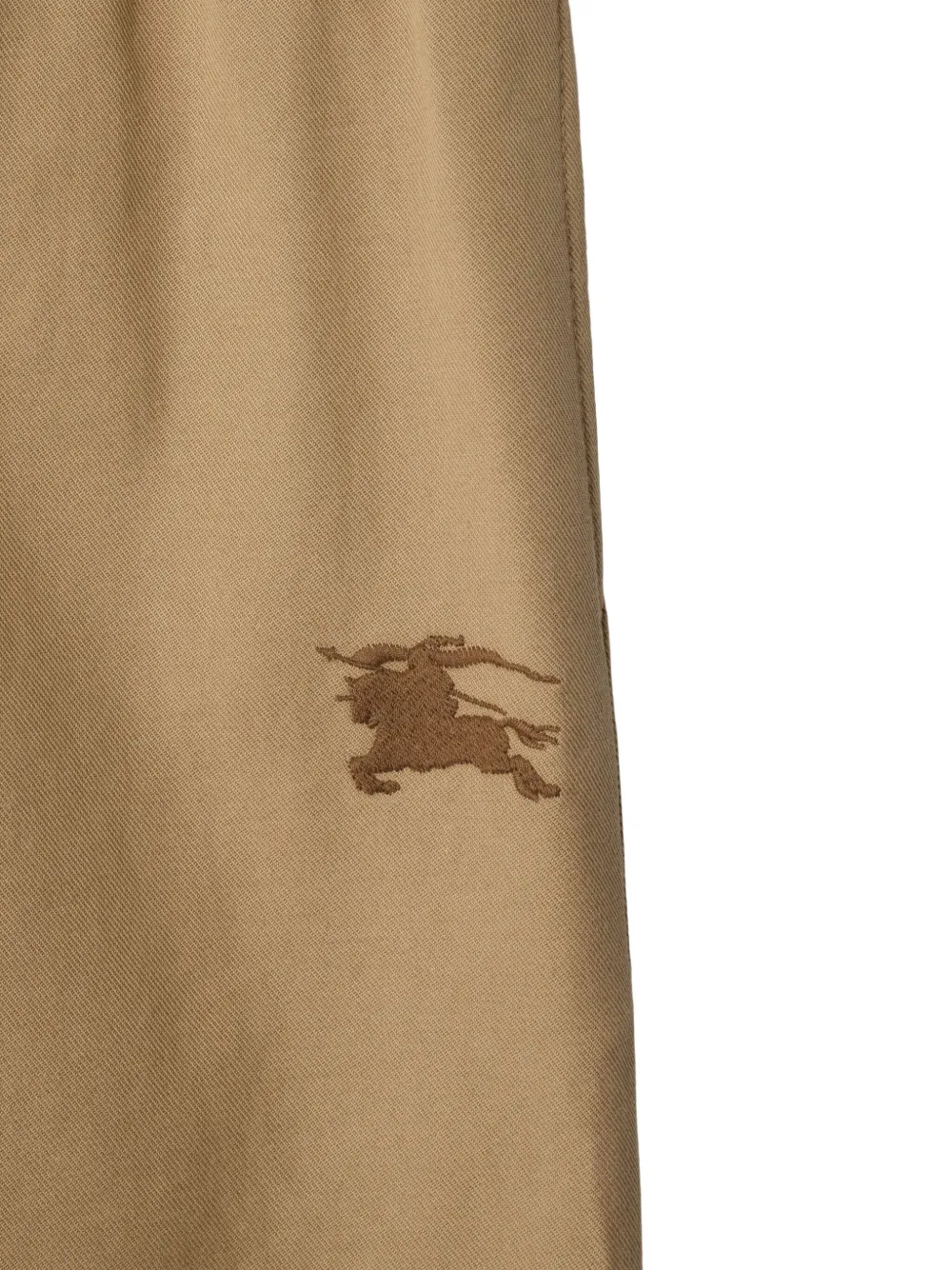Burberry Kids Broek met logo Beige