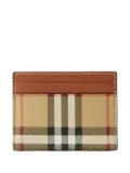 Burberry Vintage Check cardholder - Neutrals