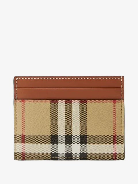Burberry Check cardholder 