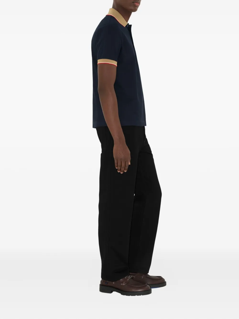 Burberry Katoenen poloshirt Blauw