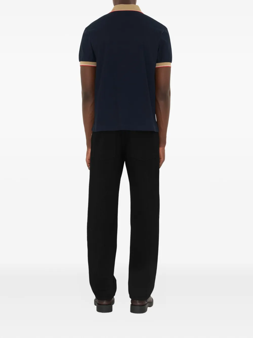 Burberry Katoenen poloshirt Blauw