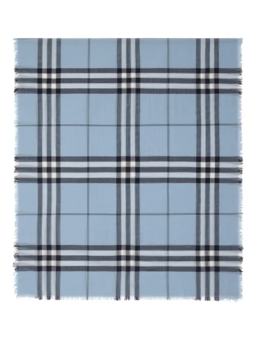 Écharpe en laine à carreaux - Burberry - Modalova