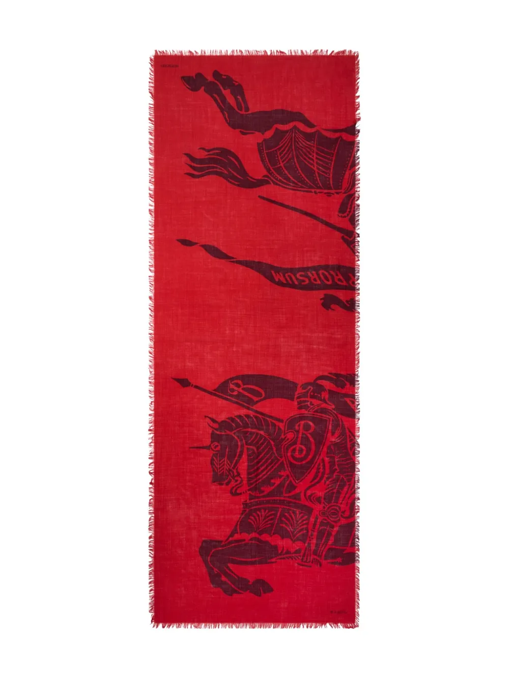 Burberry EKD wool scarf | Men | Image 2